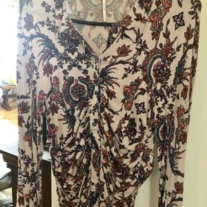 Free people stretchy shirt